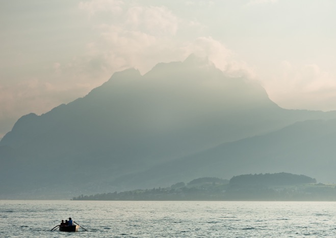 A0230 - Vierwaldstättersee mit Pilatus